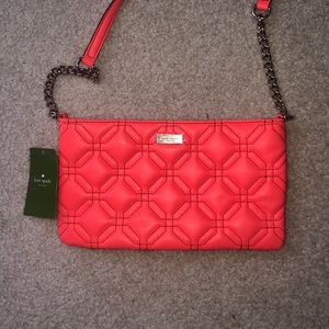 NWT Kate Spade crossbody. Coral Presley Astor ct